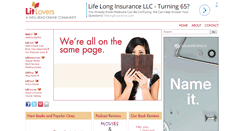 Desktop Screenshot of litlovers.com